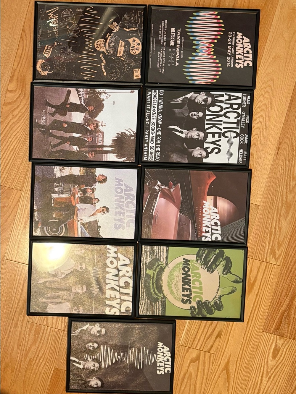 Arctic Monkeys Framed Posters - Framed 9ct